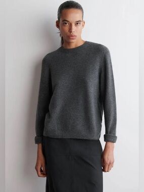 Grey crew Neck Sweater